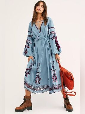RARE✨ Free People Bali French Romance Dress